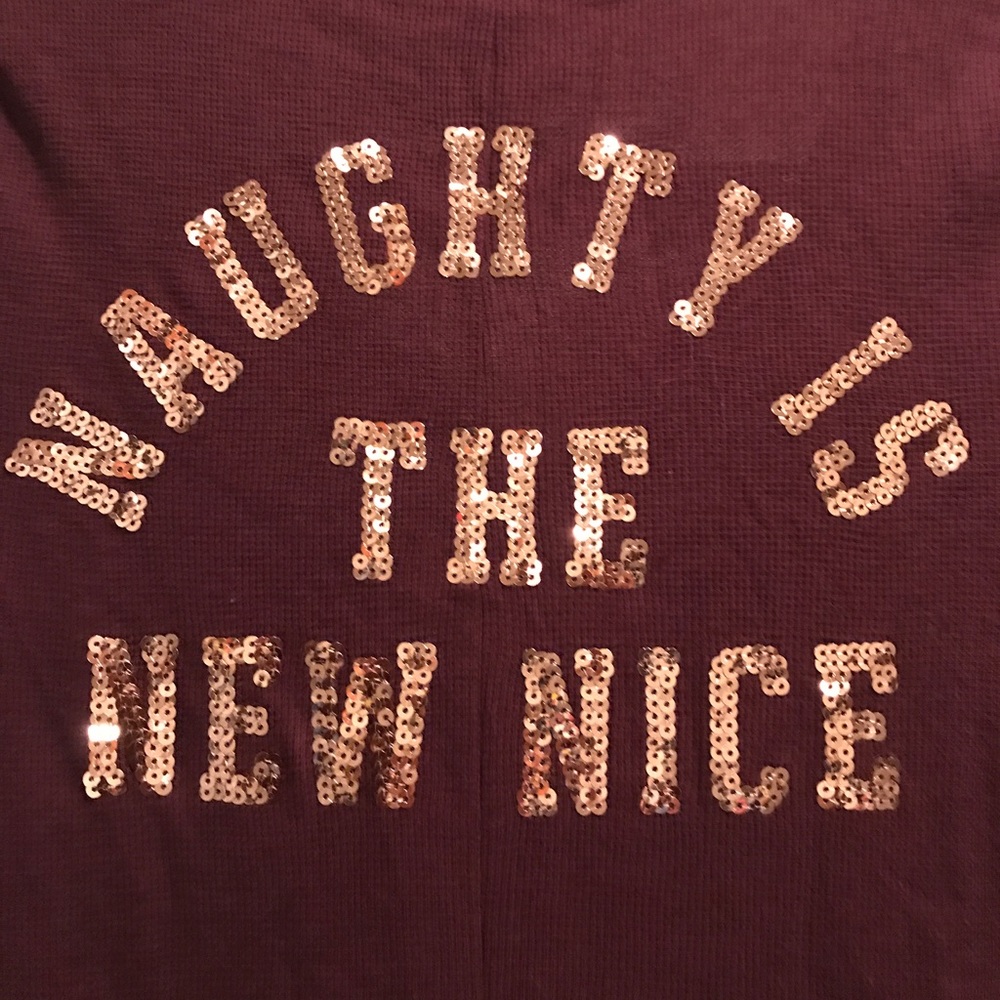 Victoria's Secret pink sequin Christmas size small - Picture 3 of 7